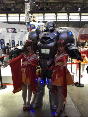 機甲“開出”次元墻 ChinaJoy驚現神秘機器人NK01 次元墻